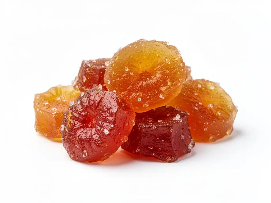 fruit confit en dés
