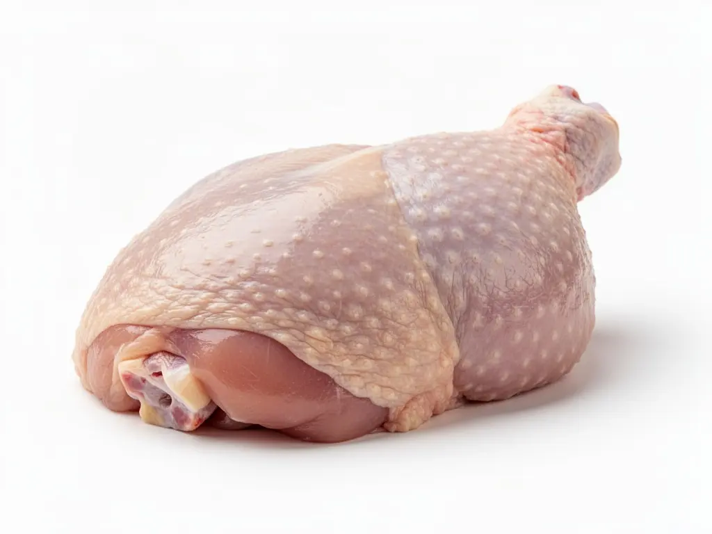 haut de cuisse de poulet avec peau