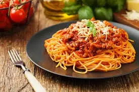Pâtes bolognaise