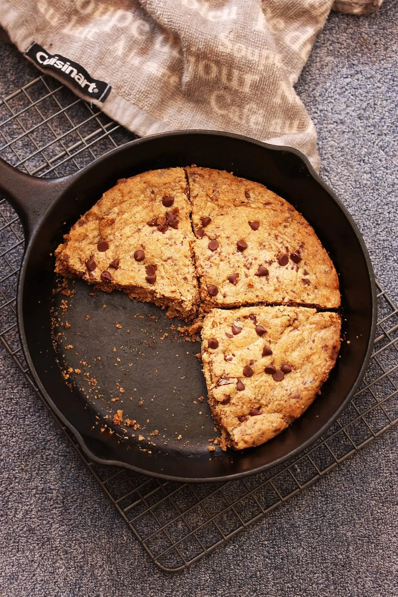 Cookie à la poêle, recette de mon père