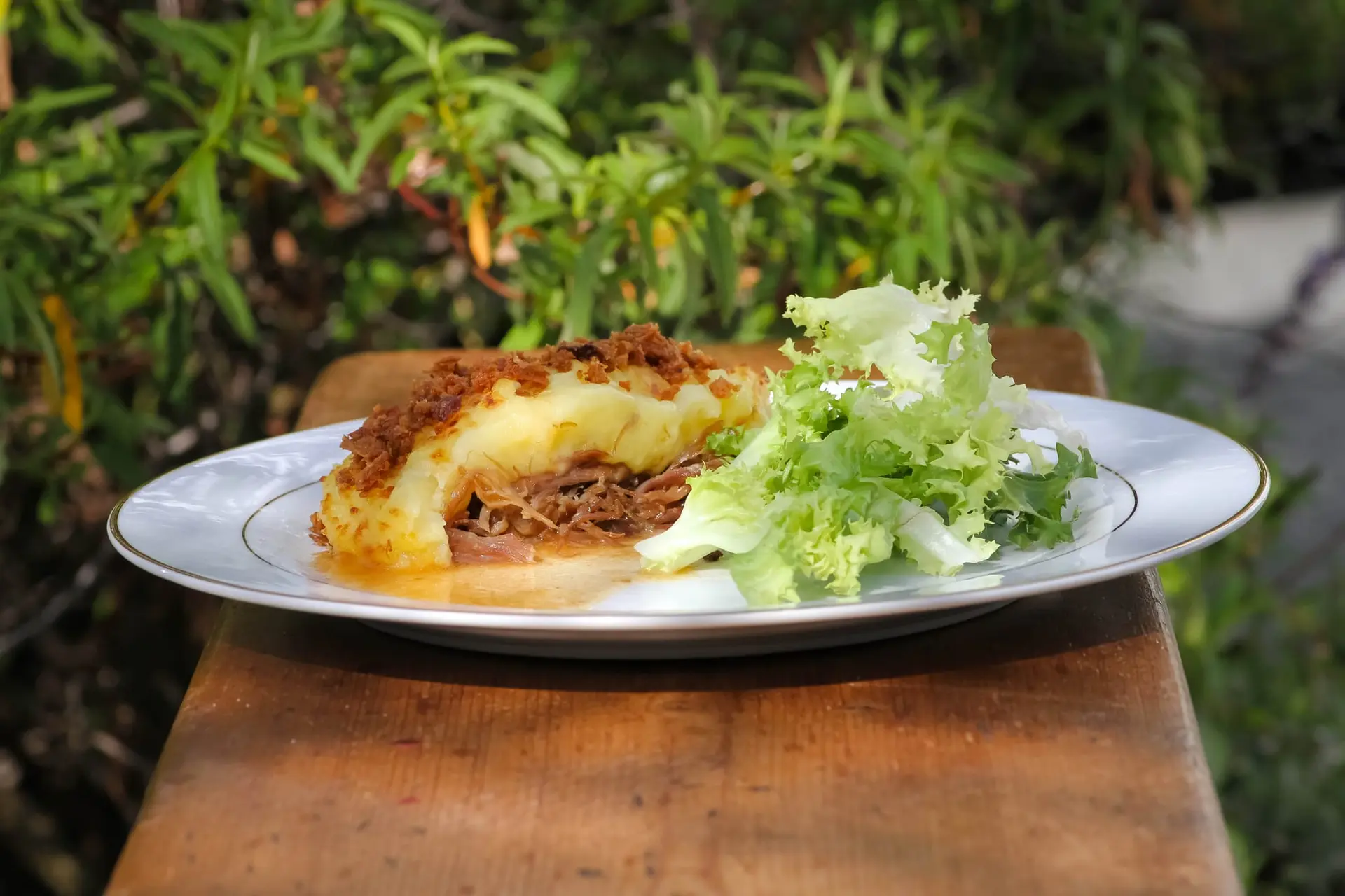 Parmentier de canard au potimarron