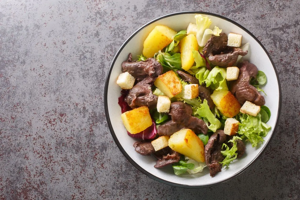 Recette de gésiers de canard aux pommes de terre