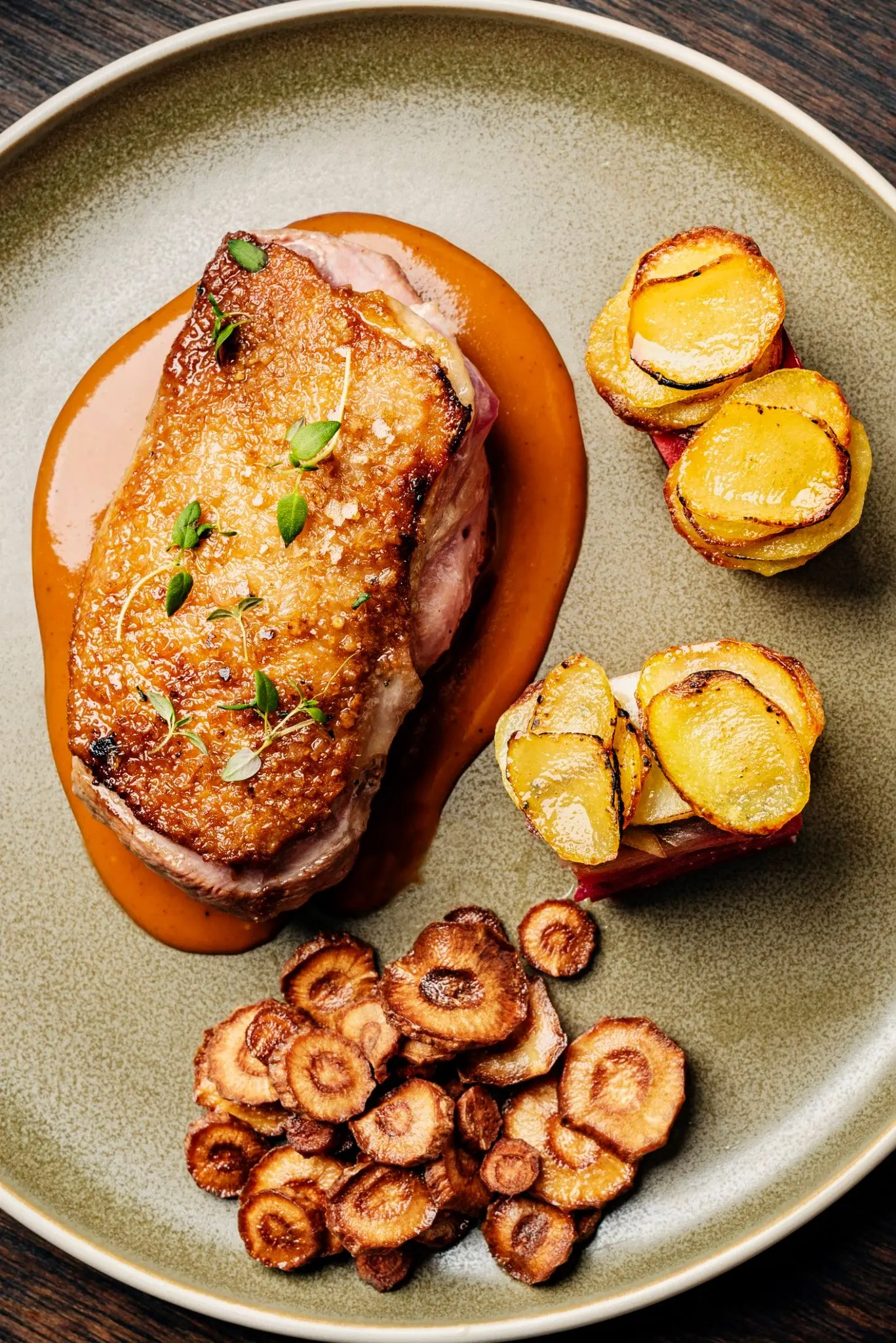 Recette magret de canard poêlé
