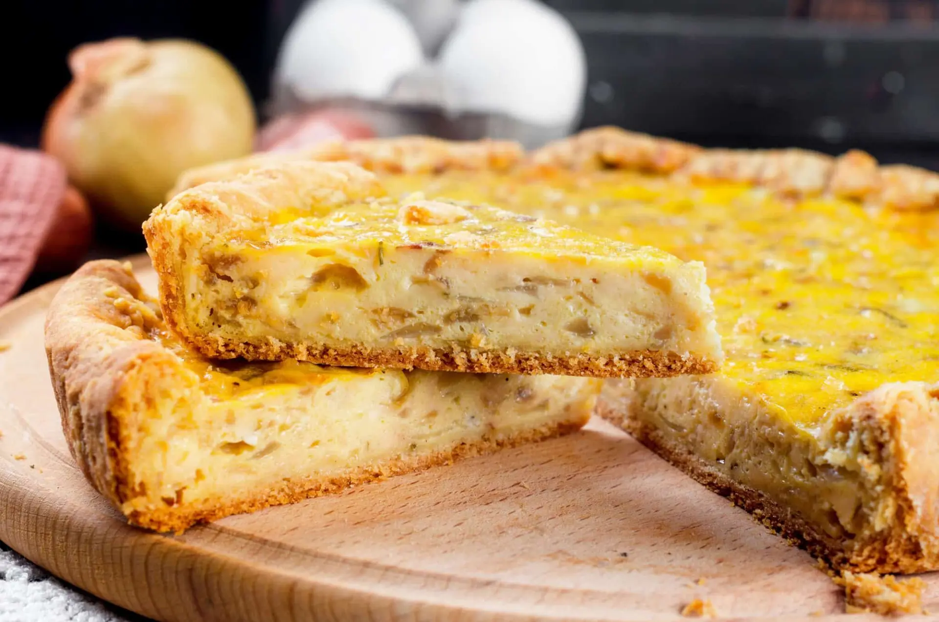 Recette tarte à l'oignon maison