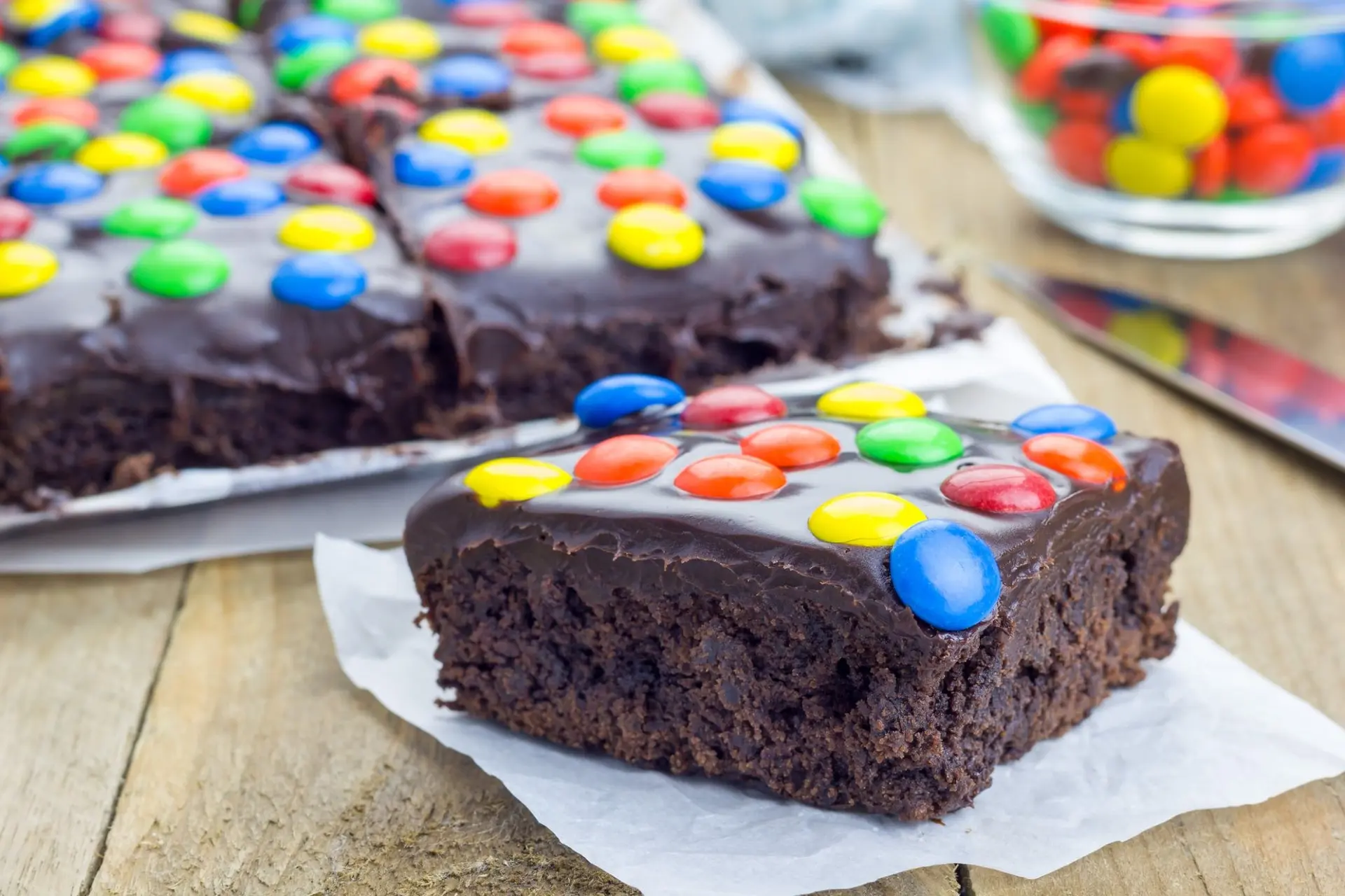 Brownies aux M&M's